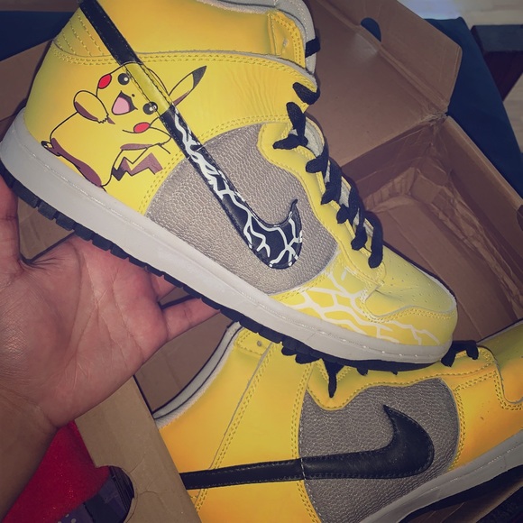 buy pikachu nike dunks